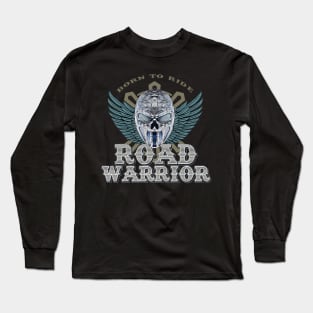 ROAD WARRIOR Skull Long Sleeve T-Shirt